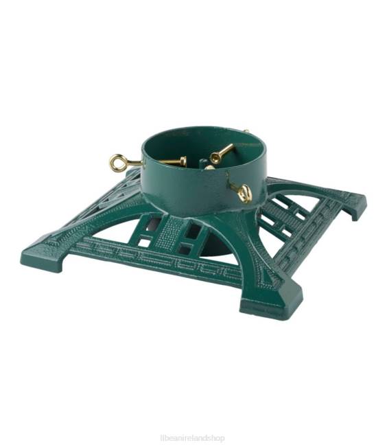 LLBean Heirloom Cast Iron Christmas Tree Stand Unisex J46J2553 Home Decor Green