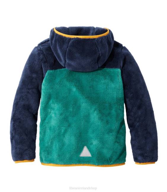 LLBean Hi-Pile Fleece Kids J46J902 Outerwear Bright Navy/Warm Teal