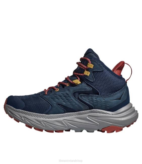 LLBean Hoka Anacapa 2 GORE-TEX Hiking Boots Men J46J1051 Footwear Outer Space/Grey