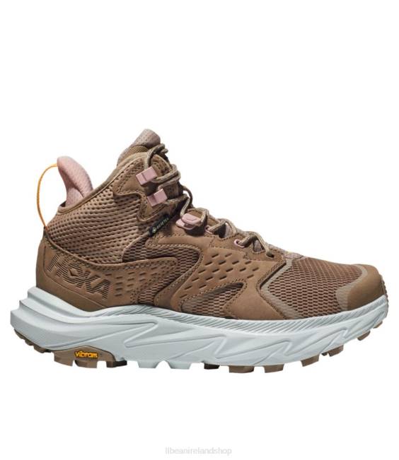 LLBean Hoka Anacapa 2 GORE-TEX Hiking Boots Women J46J1054 Footwear Dune/Ice Flow