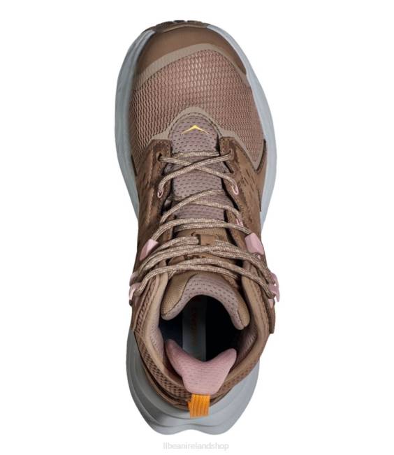LLBean Hoka Anacapa 2 GORE-TEX Hiking Boots Women J46J1054 Footwear Dune/Ice Flow