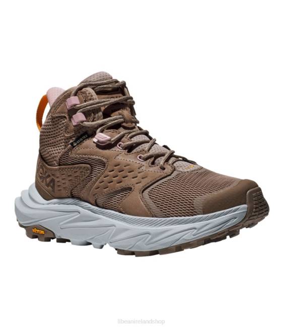 LLBean Hoka Anacapa 2 GORE-TEX Hiking Boots Women J46J1054 Footwear Dune/Ice Flow