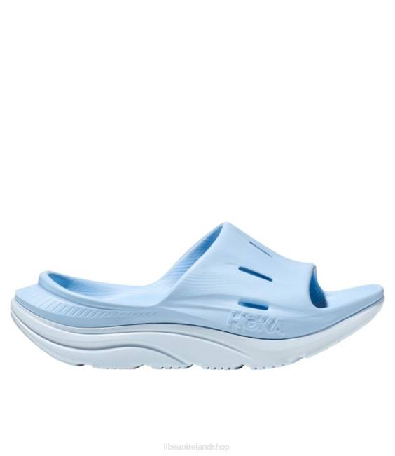 LLBean Hoka Ora Recovery Slides 3 Women J46J5188 Footwear Ice Water/Airy Blue