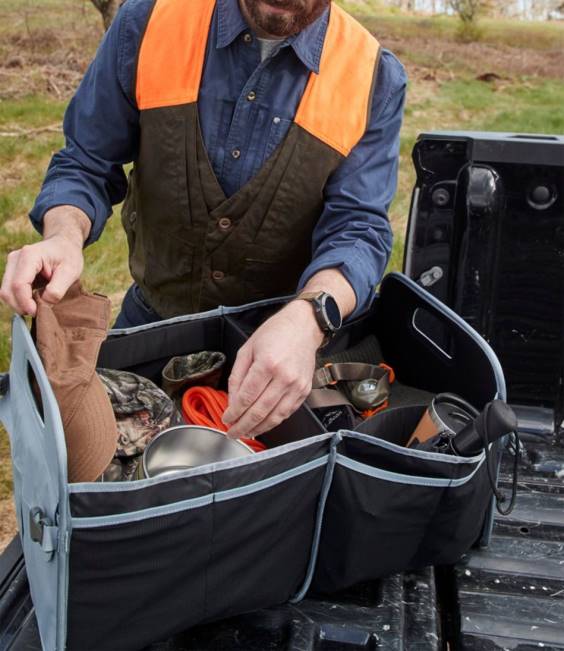 LLBean Hunter\s Cargo Organizer Unisex J46J1663 Outdoor Equipment Faded Black/Gray Stone