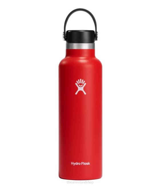 LLBean Hydro Flask Standard Mouth Water Bottle with Flex Cap Unisex J46J4035 Outdoor Accessories Goji