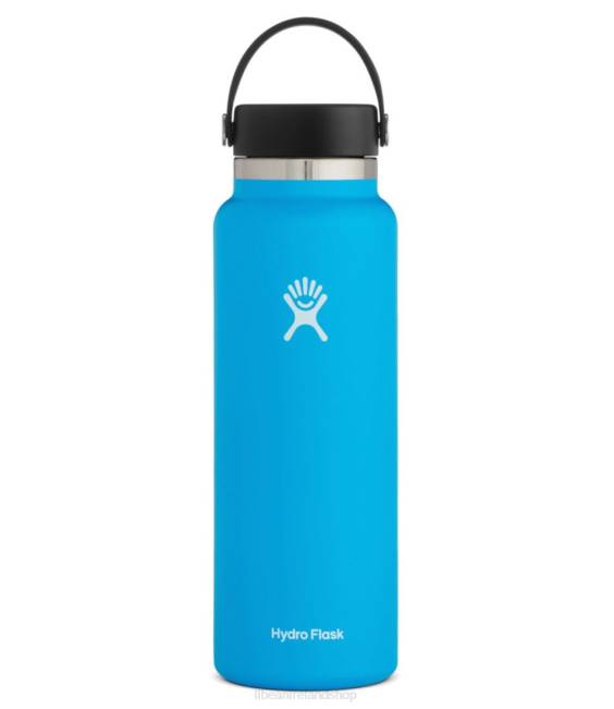 LLBean Hydro Flask Wide Mouth Water Bottle Unisex J46J1660 Outdoor Accessories Pacific