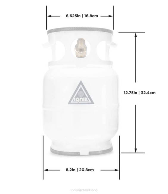 LLBean IGNIK Gas Growler Deluxe Unisex J46J1730 Camping Kitchen Black