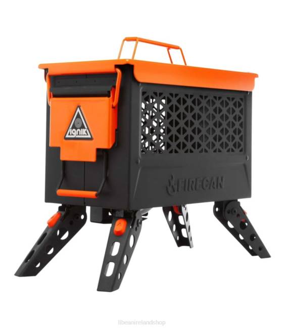 LLBean Ignik FireCan Portable Fire Pit Unisex J46J1633 Camping Kitchen Black