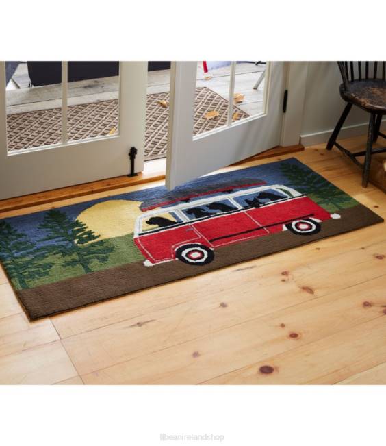 LLBean Indoor/Outdoor Vacationland Runner Dog Bus Unisex J46J2776 Home Goods Multi