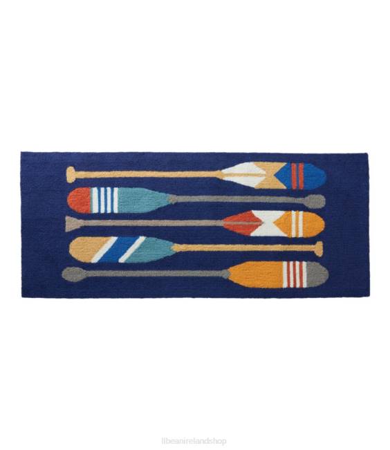 LLBean Indoor/Outdoor Vacationland Runner Paddles Unisex J46J2710 Home Goods Multi