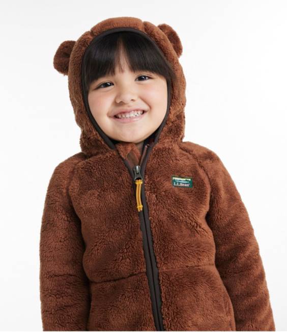 LLBean Infants\ and Hi-Pile Fleece Jacket Kids J46J447 Clothing Rich Berry