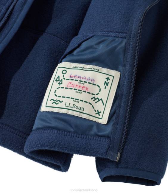LLBean Infants\ and Mountain Classic Fleece Kids J46J545 Outerwear Nautical Navy