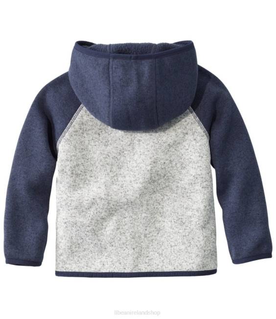 LLBean Infants\ and Sweater Fleece Kids J46J3435 Outerwear Light Mint/Sailcloth