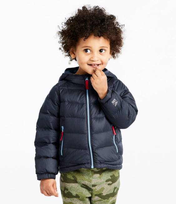 LLBean Infants\ and Toddlers\ Ultralight 650 Down Jacket Kids J46J6060 Outerwear Kelly Green