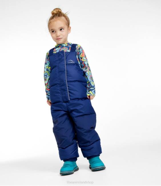 LLBean Infants\and Down Snow Bibs Kids J46J125 Outerwear Orange