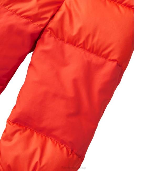LLBean Infants\and Down Snow Bibs Kids J46J125 Outerwear Orange
