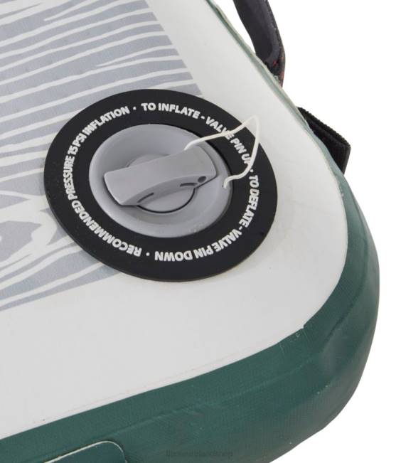 LLBean Inflatable Swim Dock Unisex J46J1262 Games  Recreation Gray Pebble/Spruce