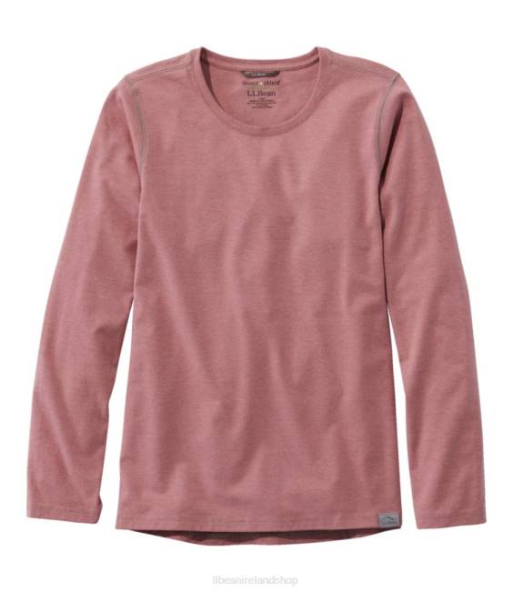 LLBean Insect Shield Field Tee Women J46J1222 Clothing Washed Orchid