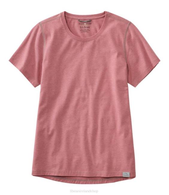 LLBean Insect Shield Field Tee Women J46J3862 Clothing Washed Orchid