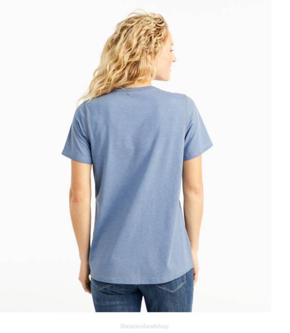 LLBean Insect Shield Field Tee Women J46J6131 Clothing Dark Amber