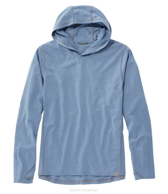 LLBean Insect Shield Hoodie Men J46J3177 Clothing Baltic Blue