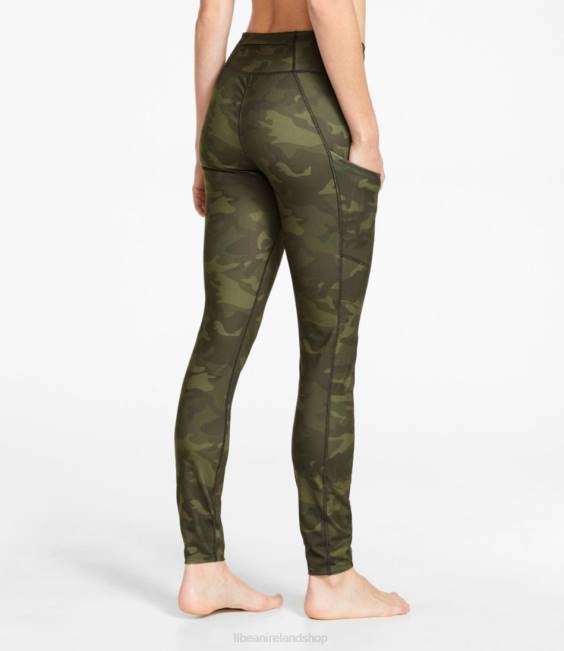 LLBean Insect Shield Leggings Women J46J499 Clothing Loden Camo