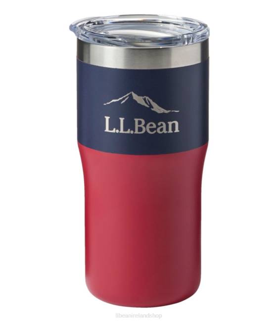 LLBean Insulated Camp Tumbler Unisex J46J6172 Outdoor Accessories Carbon Navy/Nautical Red
