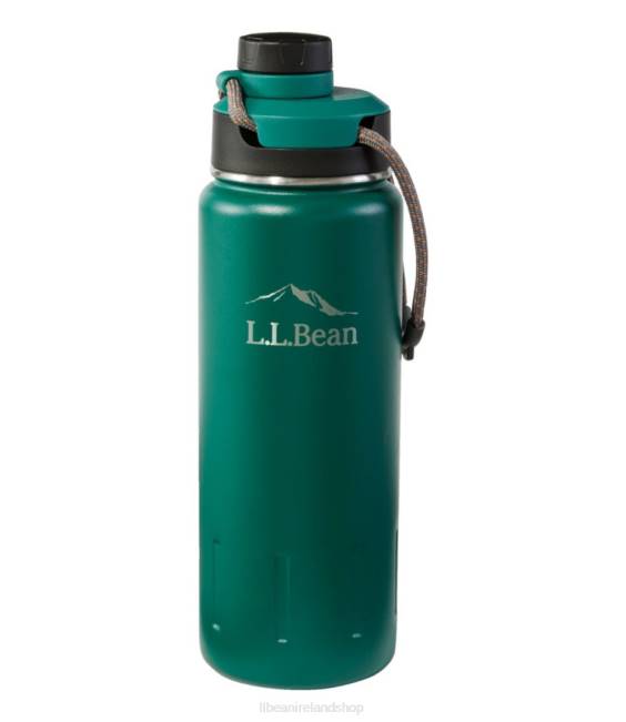 LLBean Insulated Canteen Water Bottle Unisex J46J1717 Outdoor Accessories Emerald Spruce