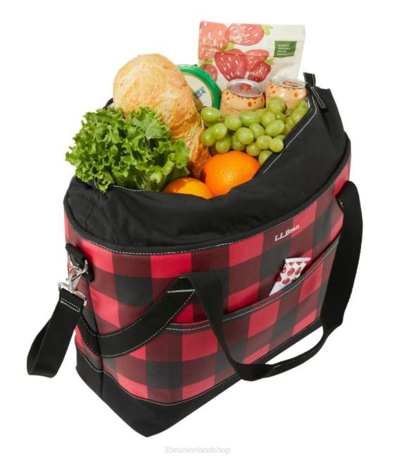 LLBean Insulated Tote Unisex J46J2426 Accessories Blue Buffalo