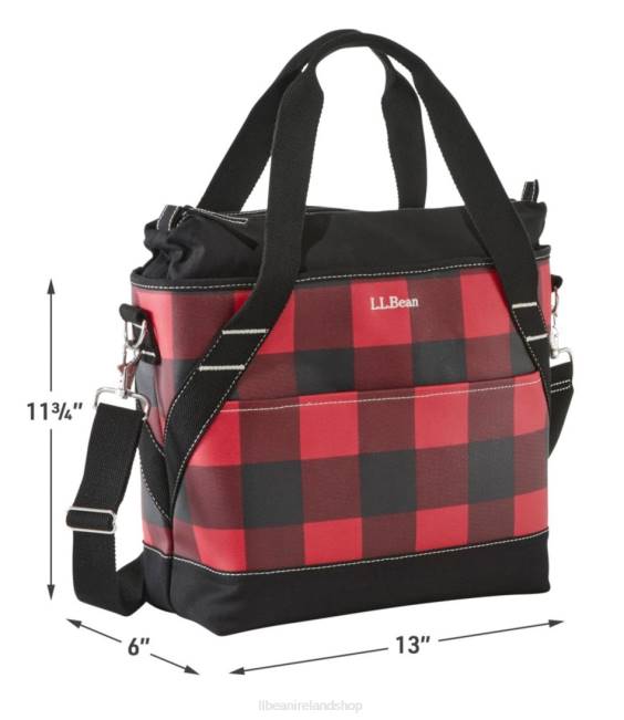 LLBean Insulated Tote Unisex J46J4297 Accessories Mountain Red Buffalo Plaid