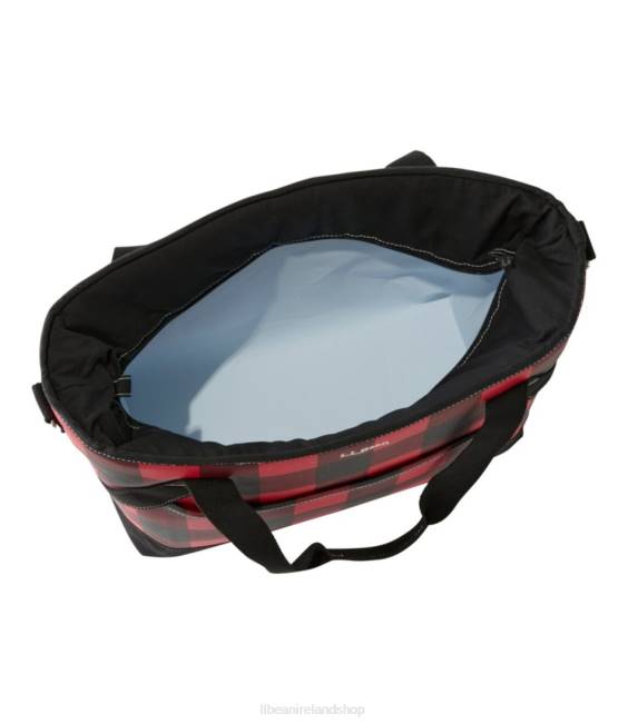 LLBean Insulated Tote Unisex J46J4299 Accessories Mountain Red Buffalo Plaid