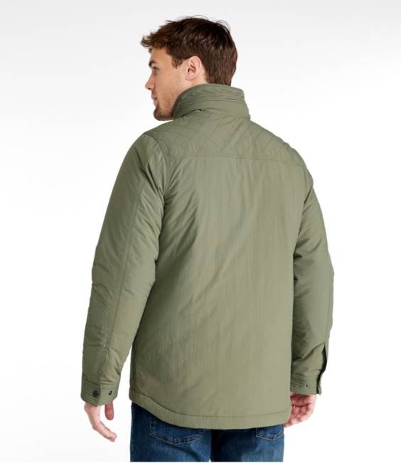 LLBean Insulated Travel Jacket Men J46J6003 Outerwear Deep Olive