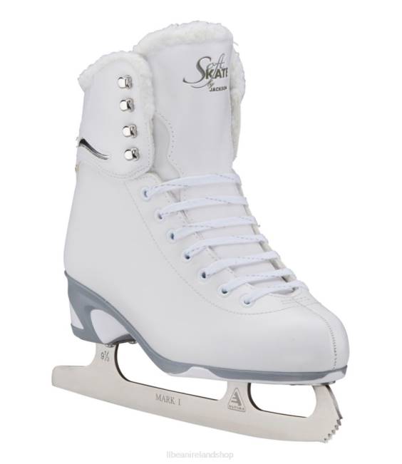 LLBean Jackson SoftSkate Comfort Figure Skates Unisex J46J1839 Winter Sports White
