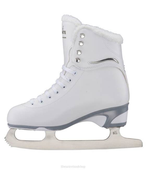 LLBean Jackson SoftSkate Comfort Figure Skates Unisex J46J1839 Winter Sports White