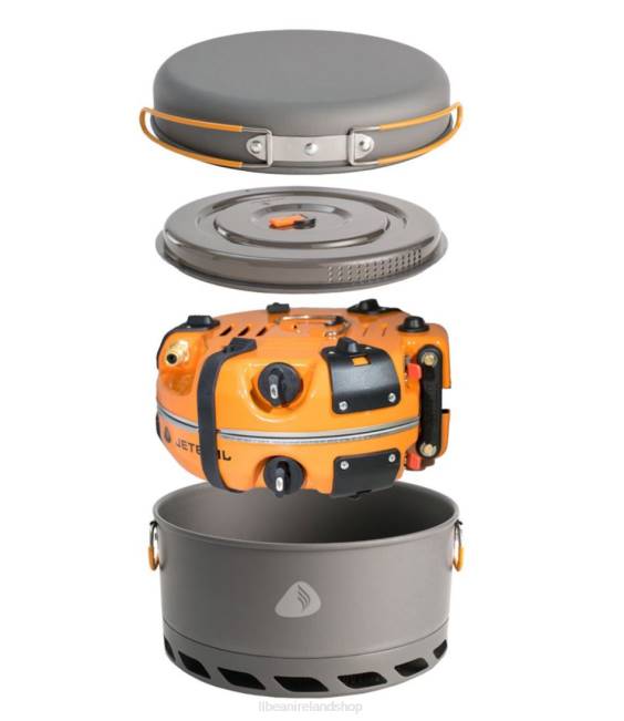 LLBean Jetboil Genesis Basecamp Cooking System Unisex J46J1619 Camping Kitchen Orange
