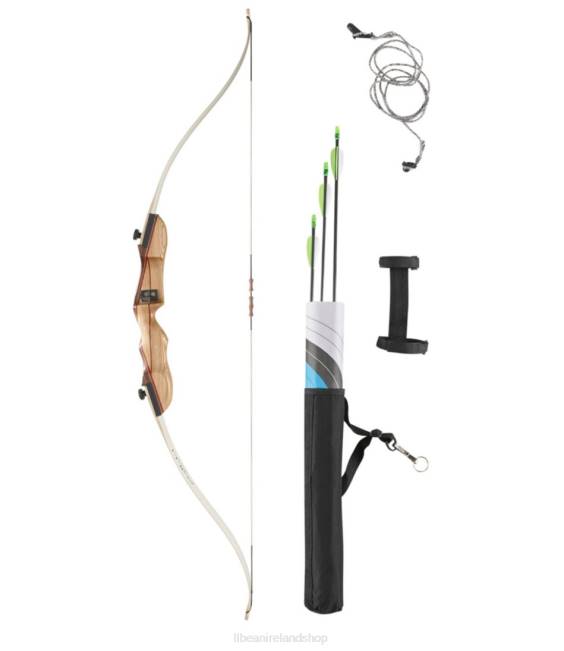LLBean Junior Archery Set Unisex J46J1415 Outdoor Equipment Natural Wood