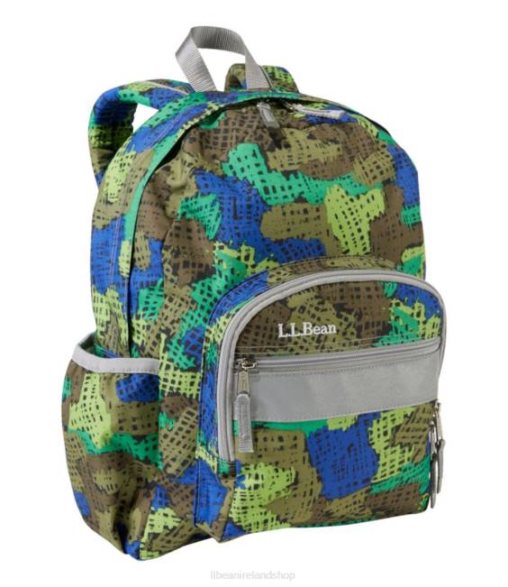 Bright Kelly Green Cross Hatch Camo