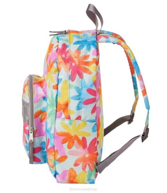 LLBean Junior Original Book Pack Unisex J46J7314 Accessories Skylight Blue Flowers