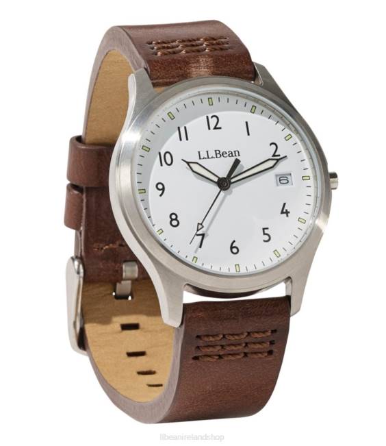 LLBean Katahdin 36mm Field Watch Unisex J46J1347 Outdoor Accessories Brown