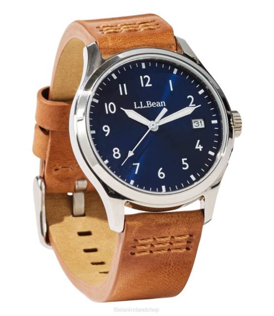 LLBean Katahdin 36mm Field Watch Unisex J46J3916 Outdoor Accessories Tan