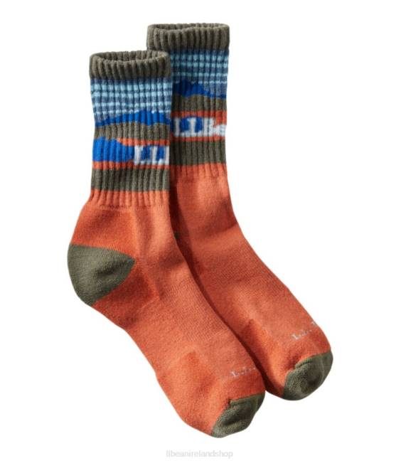 LLBean Katahdin Hiker Socks Men J46J5203 Accessories Terra-cotta
