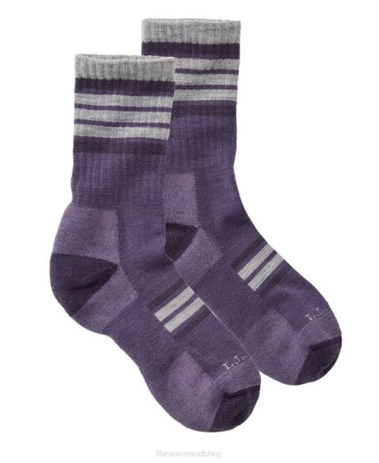 LLBean Katahdin Hiker Socks Women J46J569 Accessories Muted Purple
