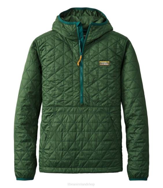 LLBean Katahdin Insulated Pullover Men J46J4965 Outerwear Rain Forest