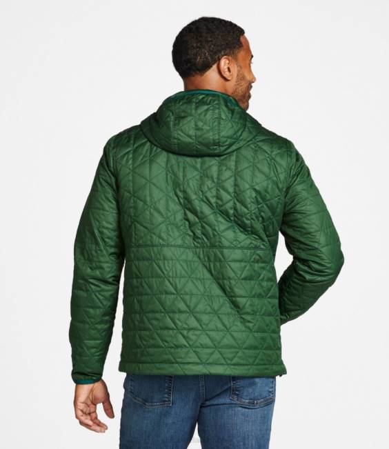 LLBean Katahdin Insulated Pullover Men J46J4965 Outerwear Rain Forest