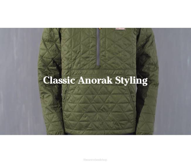 LLBean Katahdin Insulated Pullover Men J46J557 Outerwear Mariner Blue