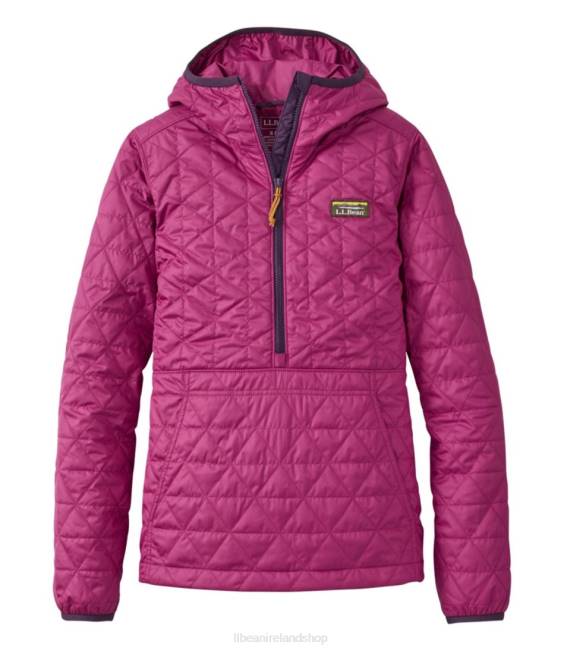 LLBean Katahdin Insulated Pullover Women J46J3618 Outerwear Sugarplum