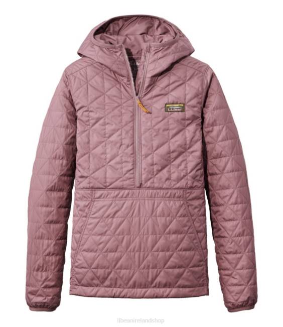 LLBean Katahdin Insulated Pullover Women J46J7053 Outerwear Smokey Mauve