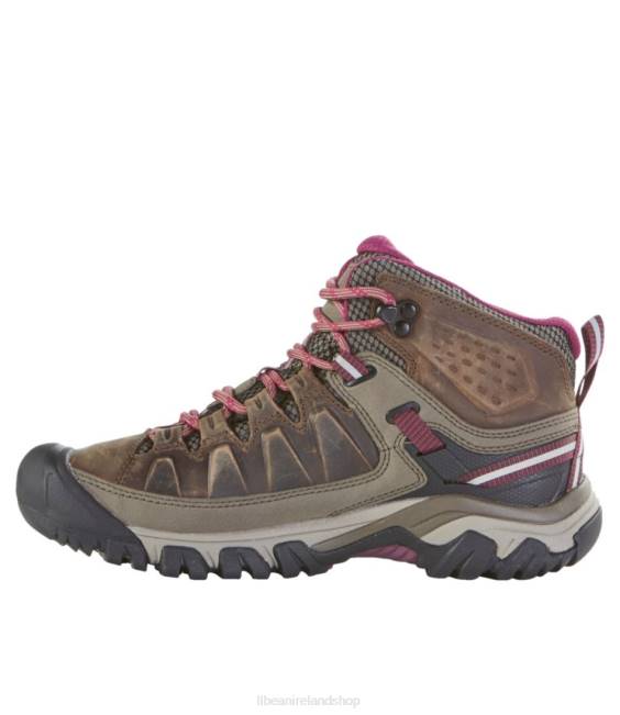LLBean Keen Targhee III Hikers Women J46J1135 Footwear Weiss/Boysenberry