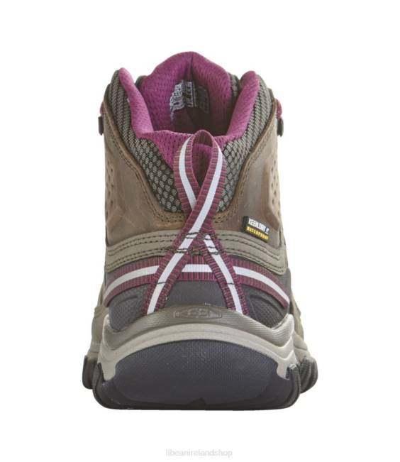 LLBean Keen Targhee III Hikers Women J46J1135 Footwear Weiss/Boysenberry