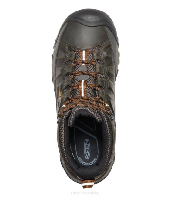 LLBean Keen Targhee III Waterproof Hikers Men J46J1115 Footwear Black Olive/Golden Brown